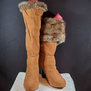 Tan 2 Way Boots